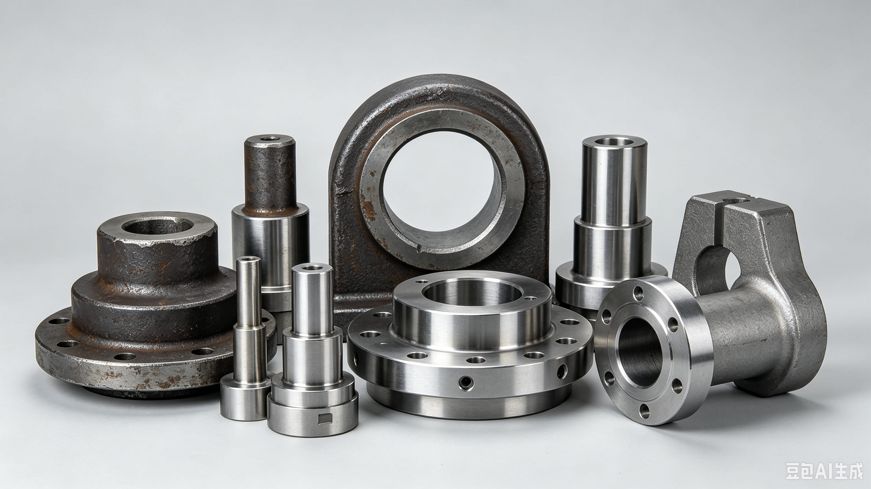 Forged finished component