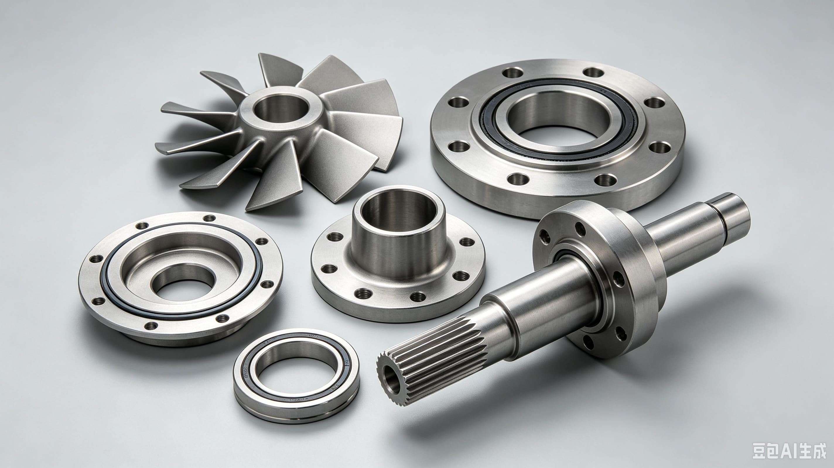 Titanium alloy finished component
